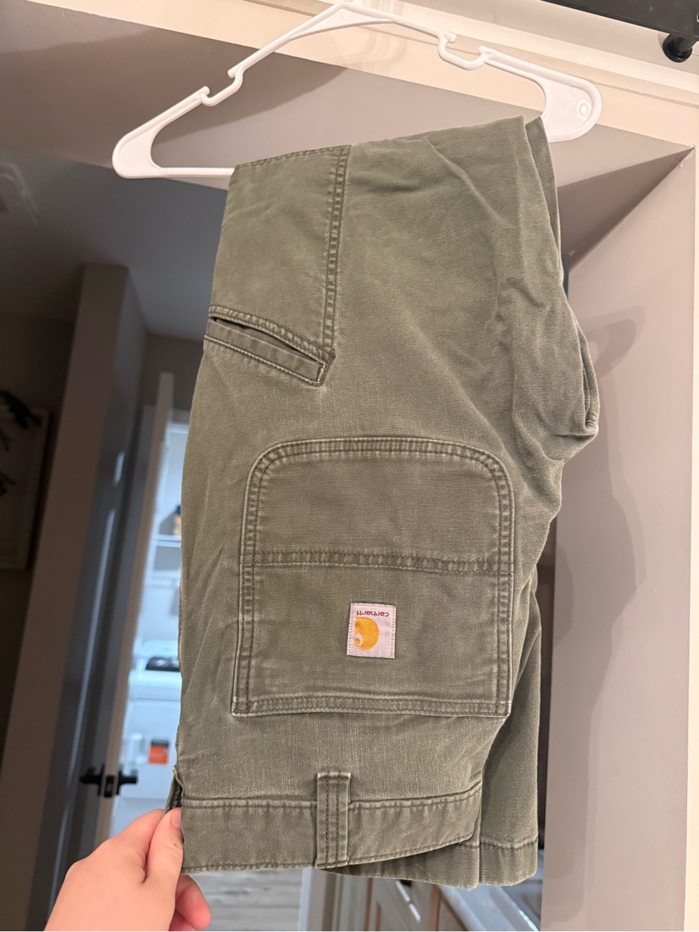 Carhartt Men’s Olive Green Cargo Pants